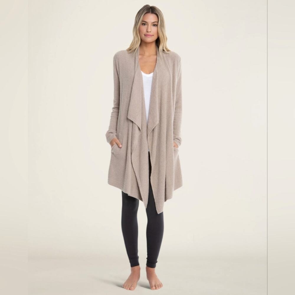 BAREFOOT DREAMS CozyChic Lite Island Wrap In Taupe Size Small/ Medium